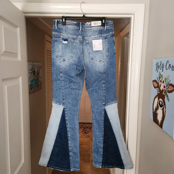 Vervet By Flying Monkey Flare Jeans - 31 - Picture 2 of 2
